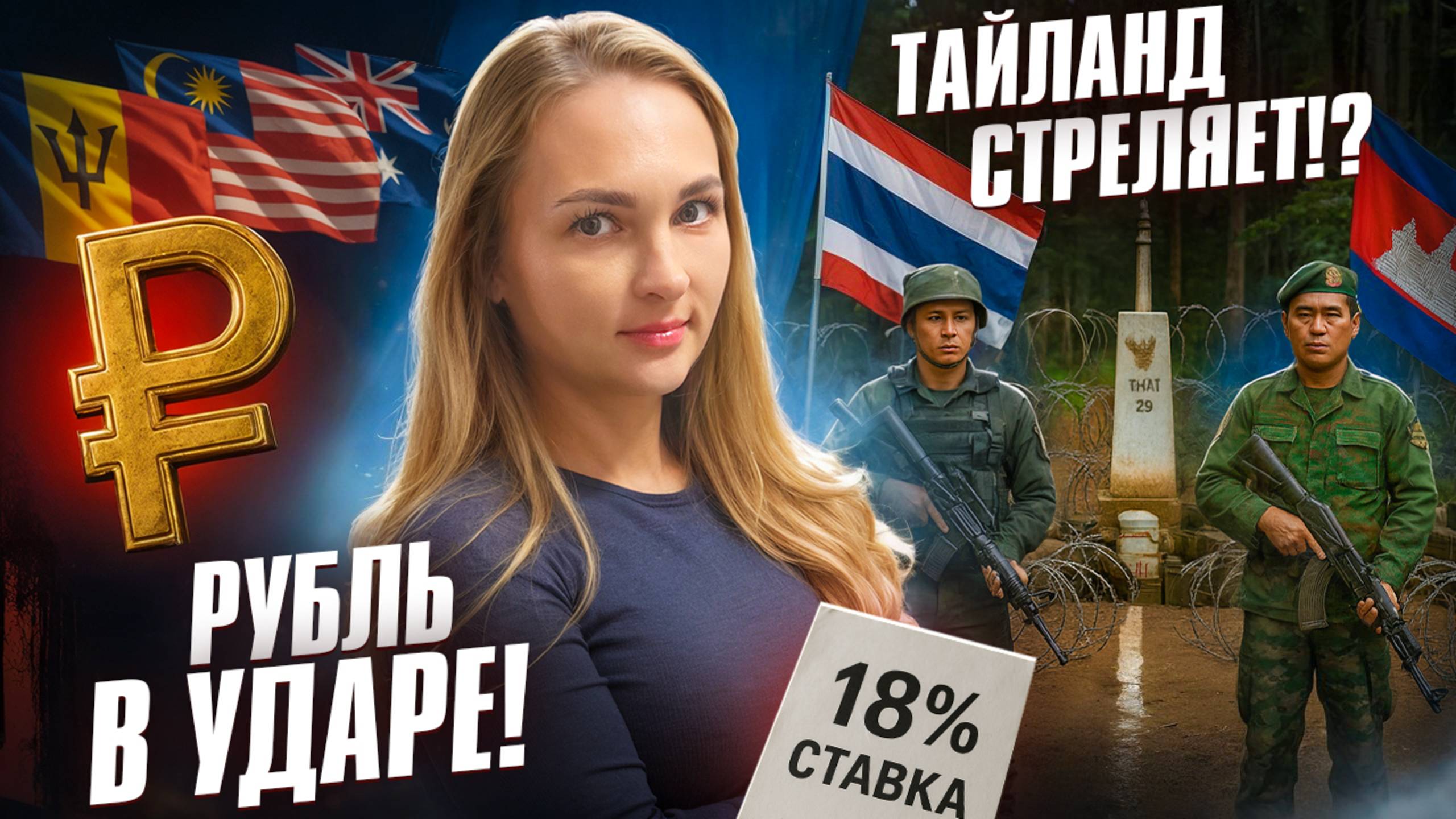 Рубль в ударе! Инфляция сокращается! Таиланд стреляет!?