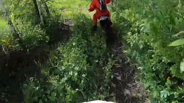 Эндуро-прохват с оз. Банное до ГЛЦ Абзаково через хребет