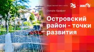 «Онлайн-брифинг»: Островский район – точки развития