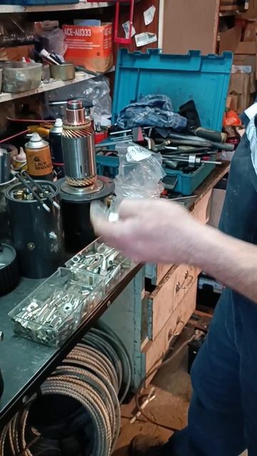 Когда дорабатываешь лебёдку — важна каждая мелочь. Особенно — наконечники #LebedkaService #лебедка