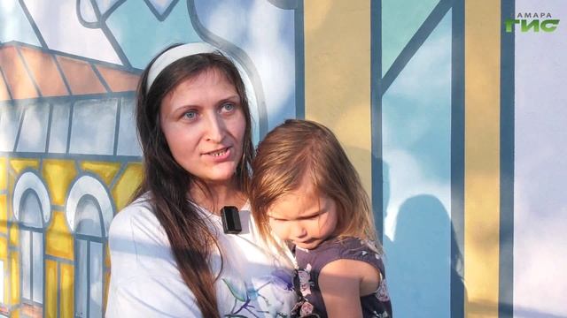 Новый арт-объект: мурал "Самарский модерн" украсил улицу Чапаевскую