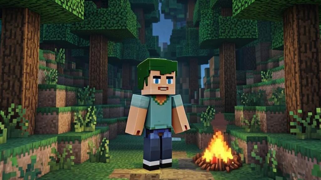 Майнкрафт обзор моей карты 99 ночей в лесу