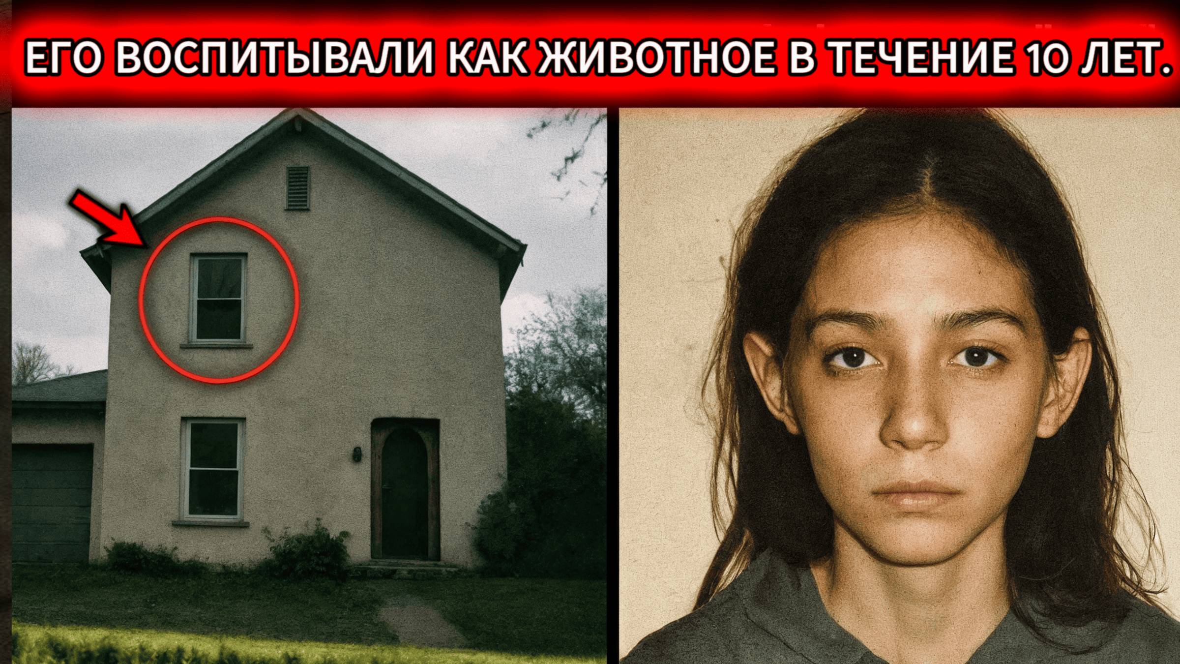 10 Лет Держали как домашнее животное! История девушки, которая вызывает мурашки по коже. 10 ЛЕТ АДА