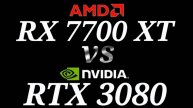 RX 7700 XT vs RTX 3080 - тестирование видеокарт.