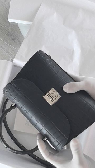 Eva Top Handle Bag - Black