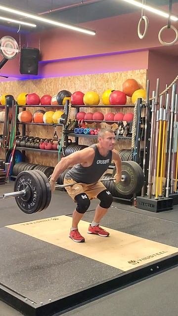 Рывок с виса + рывок с пола