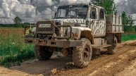 ГАЗ Егерь: капотный грузовик с проходимостью Шишиги?