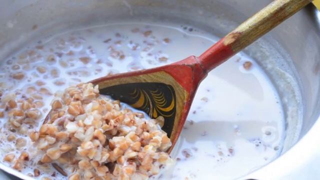 Гречка с бананом