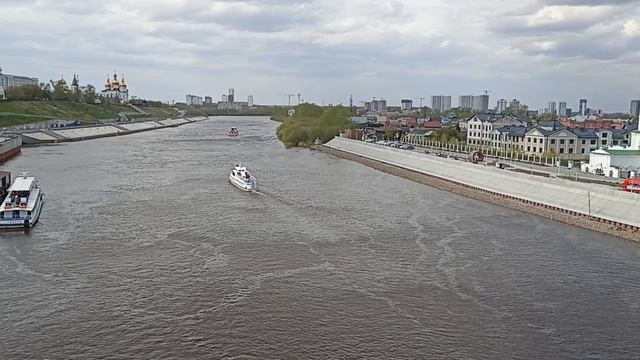 Тюмень. Мост Влюбленных