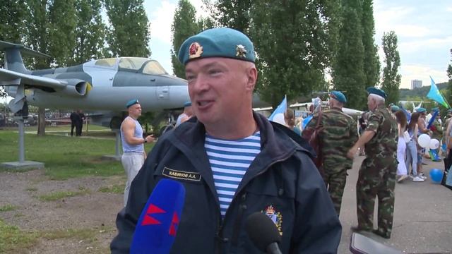 В нижегородском парке Победы отметили 95-летие ВДВ