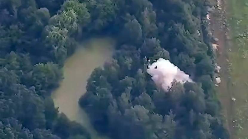 Операторы БПЛА Росгвардии поразили опорные пункты ВСУ в Сумской области