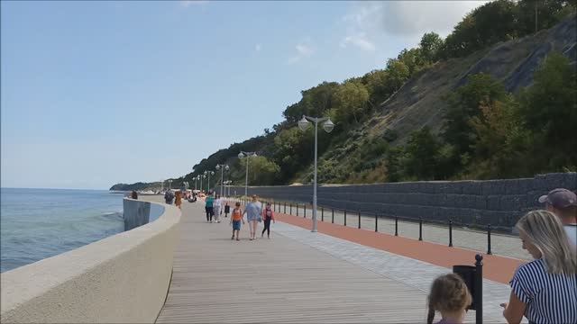 Поездка в Светлогорск с Южного вокзала Калининграда. Сентябрь 2019 года.