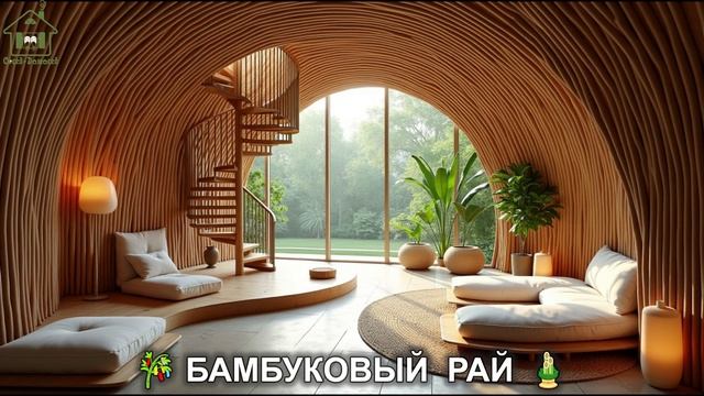 Красивые дома и интерьеры для любителей бамбука 🎋 дизайн жилья фото идеи для вдохновения (50)