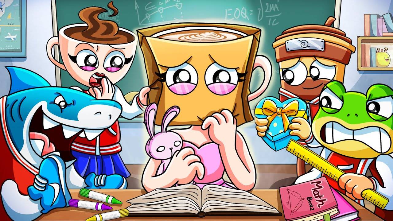 Балерина без лица в школе?! Жуткая история Каппучины 👀🩰