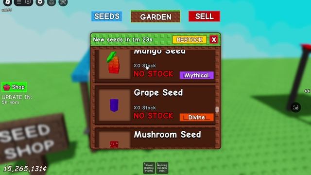 МОЙ ОГОРОД В Grow a Garden