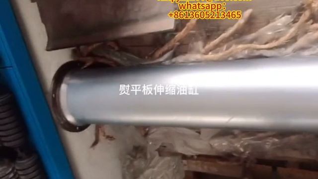 Телескопический цилиндр стяжки, опорный цилиндр, спиральная нижняя звездочка, фланец, втулка вала, п