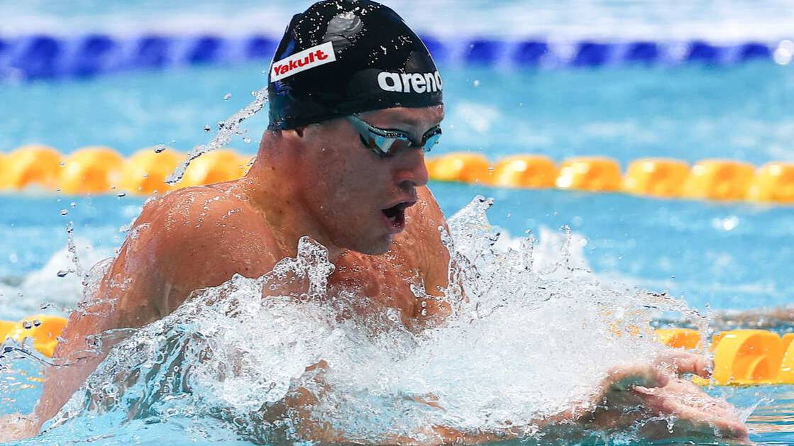 Пригода установил рекорд России в предварительном заплыве на ЧМ