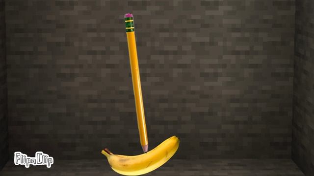 карандаш банан