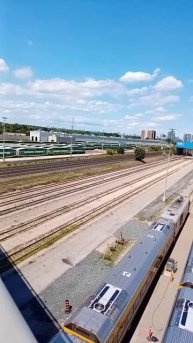 TORONTO RAILWAY SERVICE _ЭКИПИРОВОЧНЫЙ ПАРК ISLINGTON _АНАЛОГ ВЧ ИЛИ ВУ МПС СССР (1)