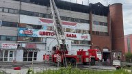 Пожар в гаражном комплексе в Екатеринбурге ликвидировали