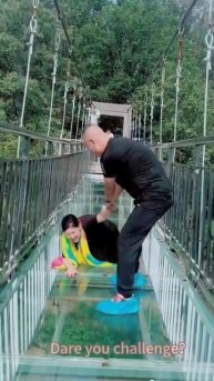 Стеклянный мост😂