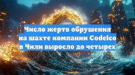 Число жертв обрушения на шахте компании Codelco в Чили выросло до четырех