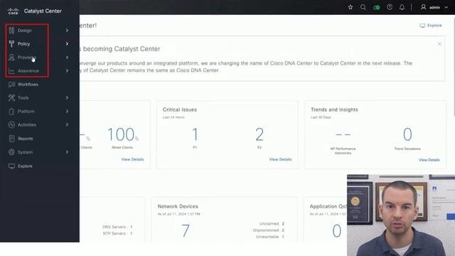 012. Software Defined Architecture - Catalyst Center (formerly DNA Center)