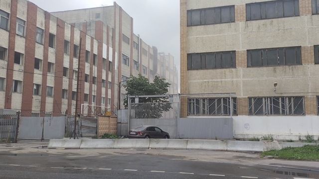 Установка ограждения площадки будущей станции Каспийская Бирюлёвской линии