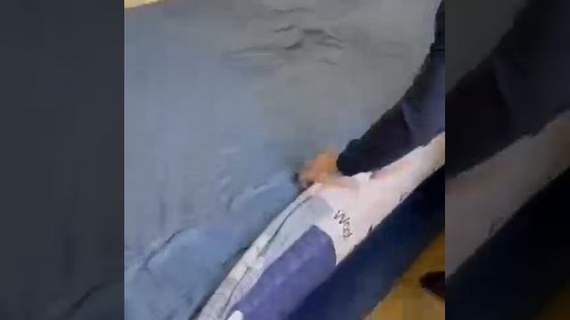 Putting on the duvet cover easy