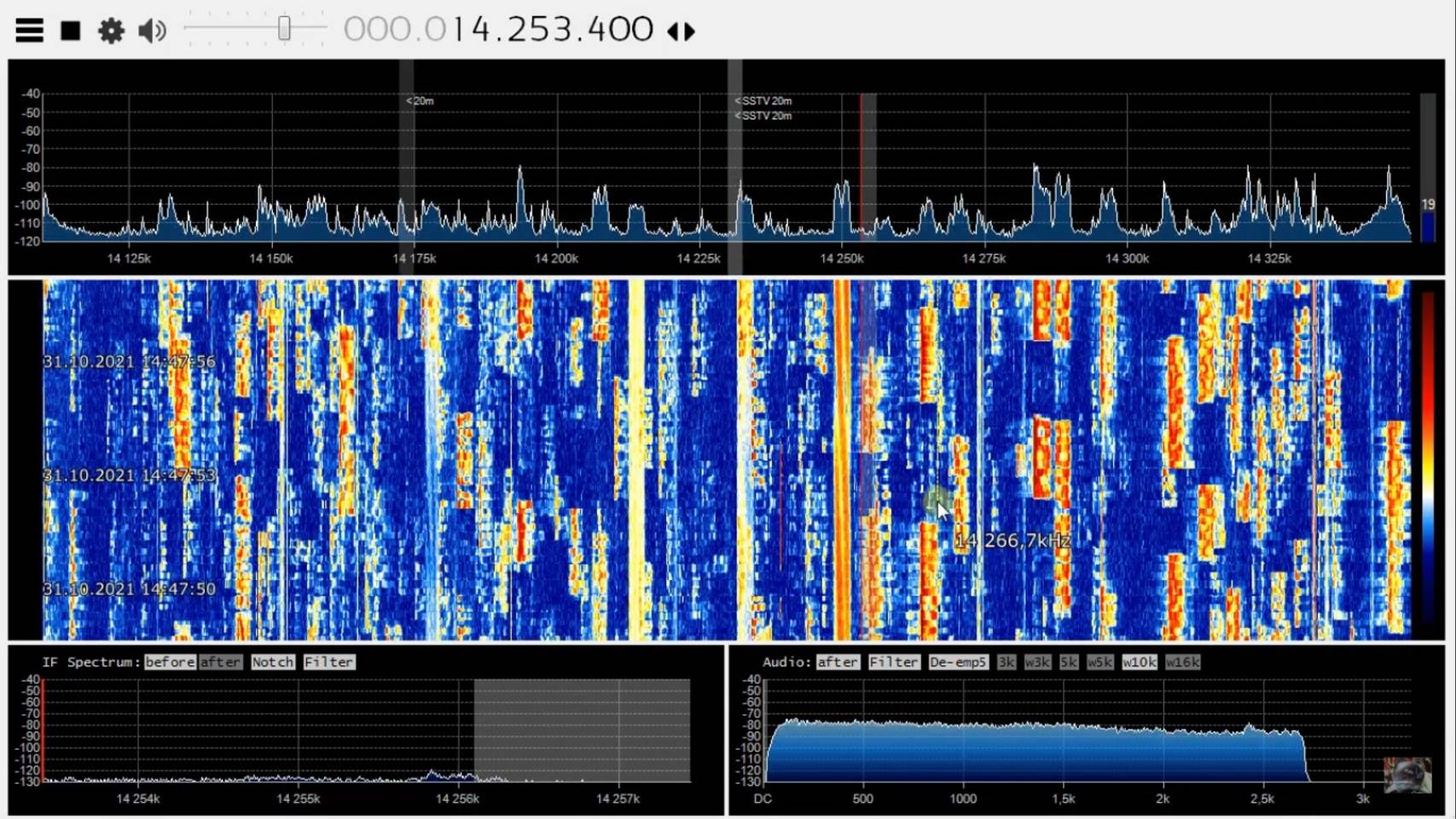 SharpSDR программа / работа с AIRSPY Server Network /
