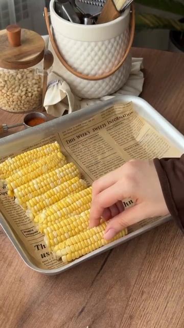 запечённая кукуруза 🌽