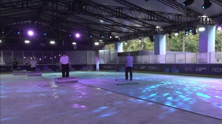 Профессор МГСУ рассказал, как устроен уникальный всесезонный каток в "Лужниках"