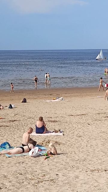 Белое море, пляж