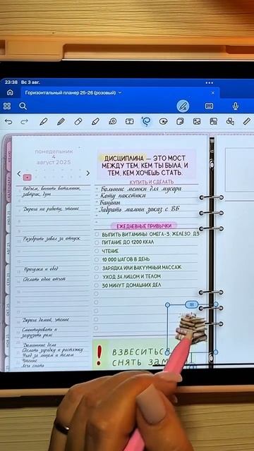 Каждый вечер, когда день уже почти закончился, я открываю свой цифровой планер…