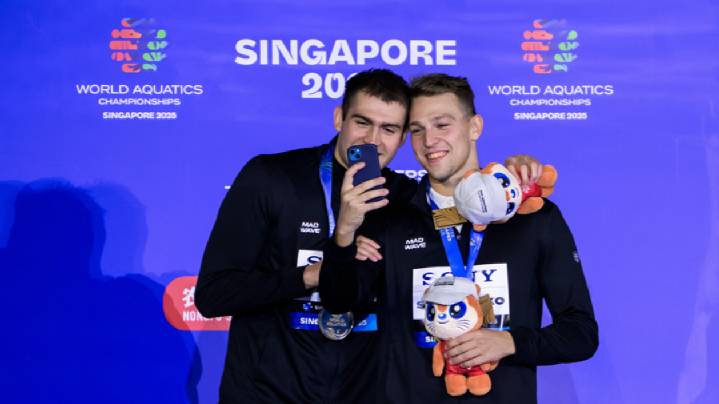 Пловец Самусенко назвал свое выступление на ЧМ в Сингапуре звездным часом