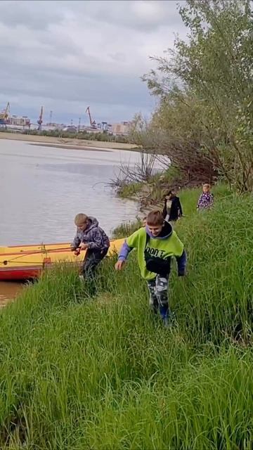 Детский сплав. 
#сургут #сплав #раафт #СилаДружбы