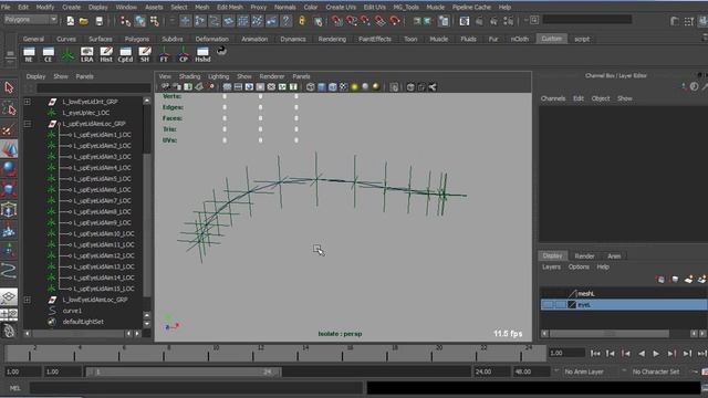 MAYA TUTORIAL Cartoon eyeLid rigging PT2A