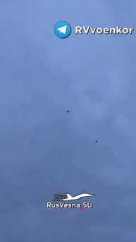 «УЖАС! Так выглядит табун «Шахедов» в небе Украины…»