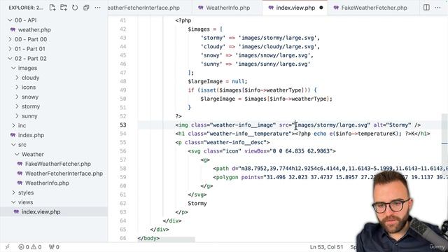 26-03. Implementing the view code
