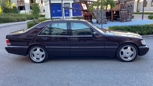 Кузов w140 сбоку