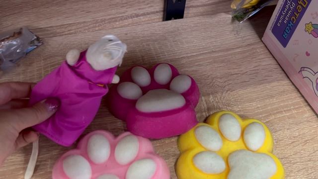 Набор огромных мягких таба лапок с Бушей