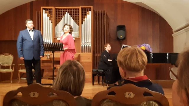 И.Кальман, оперетта Сильва, дуэт Сильвы и Эдвина "Помнишь ли ты". Партия Сильвы: Эльвира Саниевская.