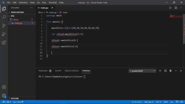3. Create Slice using already existing Slice