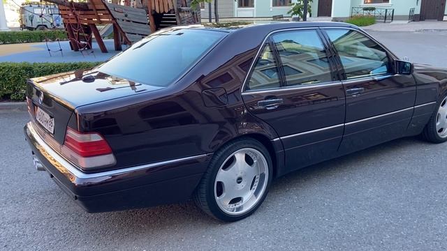 Кузов w140 сзади