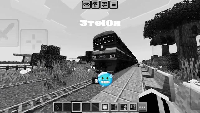 Поезд Майнкрафт