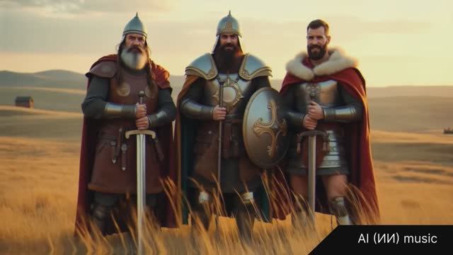 Три Богатыря - Песня о великих русских богатырях