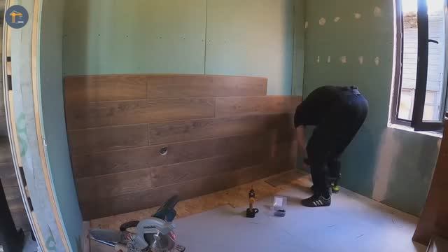 Крепление ламината на стену, все этапы монтажа своими руками