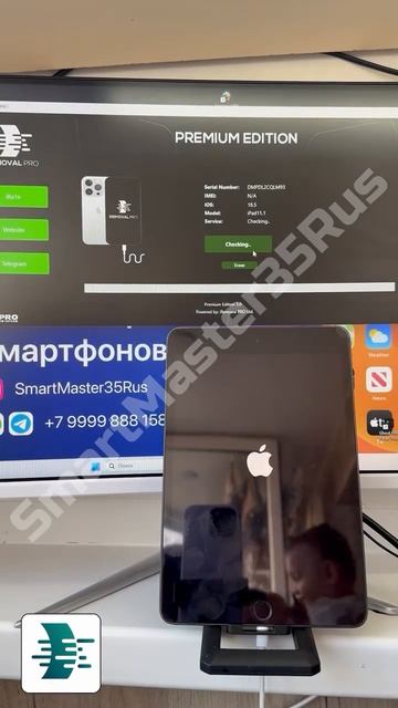 🔓 Разблокировка Обход iCloud (Hello Screen) на iPad Mini 5 64Gb Space Gray 🔓