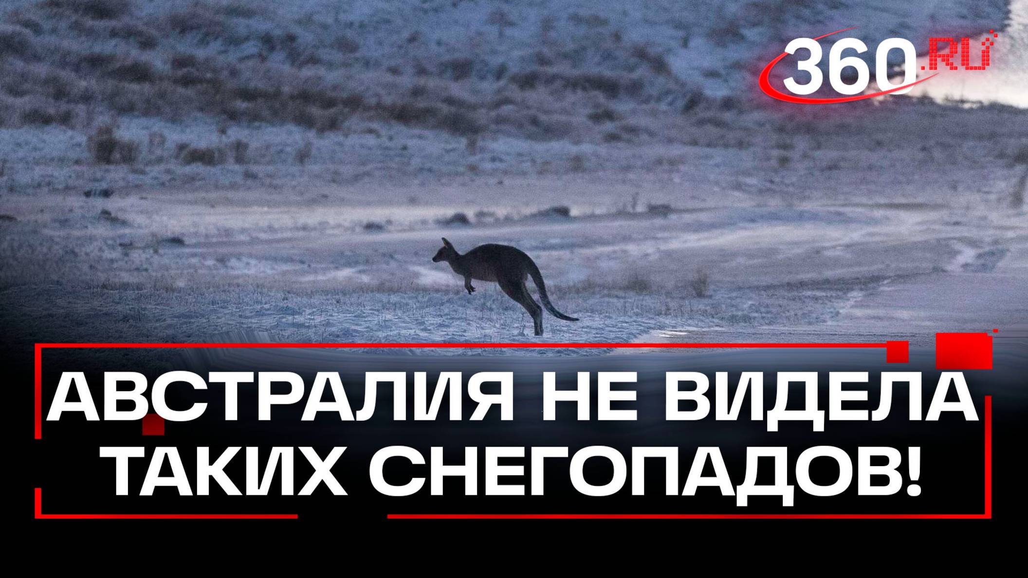 Тысячи домов без света и дорожный коллапс: рекордный снег за 40 лет в Австралии