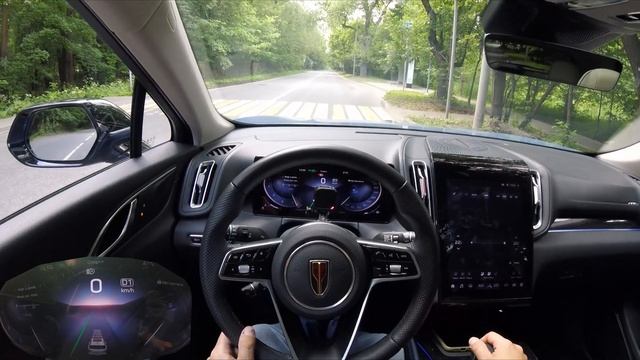 Hongqi HS3 - топовый разгон от 0 до 100